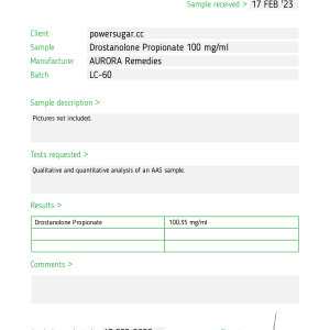 AURORA Remedies Drostanolone Propionate 100.png