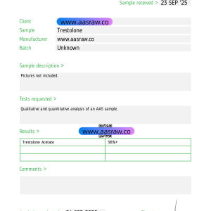 AASraw Trestolone Acetate Powder Janoshik HPLC 20250924.png
