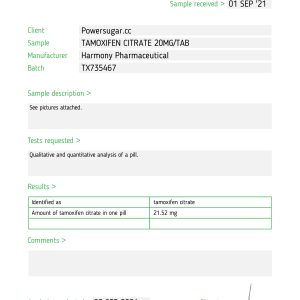 Harmony Pharma Tamoxifen citrate 20mg.png