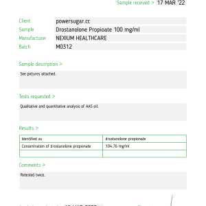 Nexium Healthcare Drostanolone Propionate 100mg.png