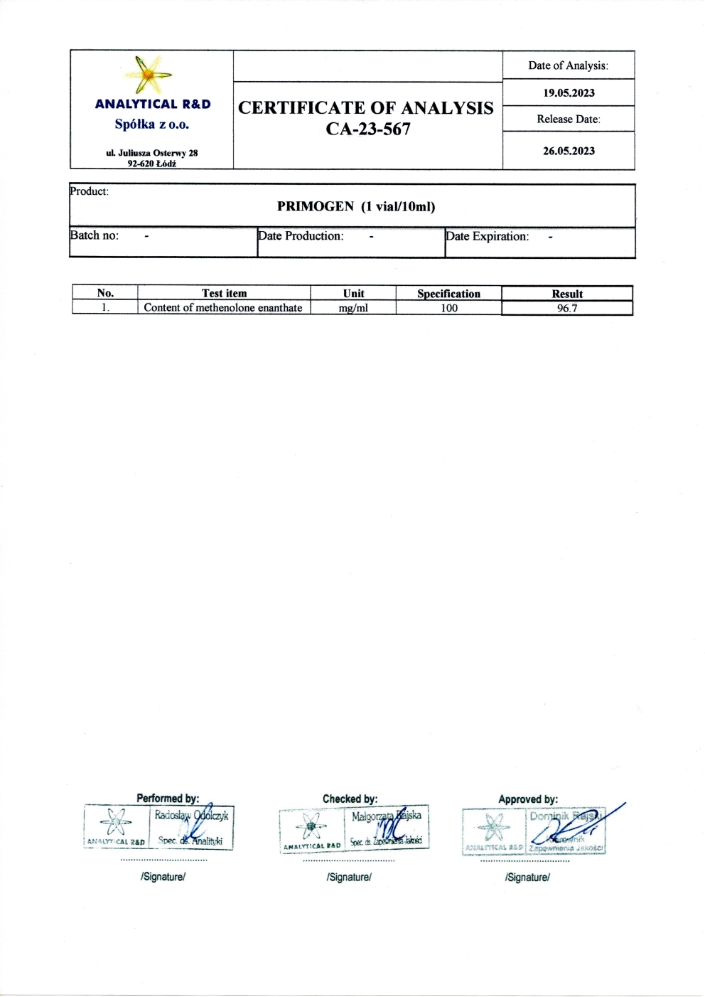 Genotec Laboratories Primobolan HPLC TEST DATA.jpg