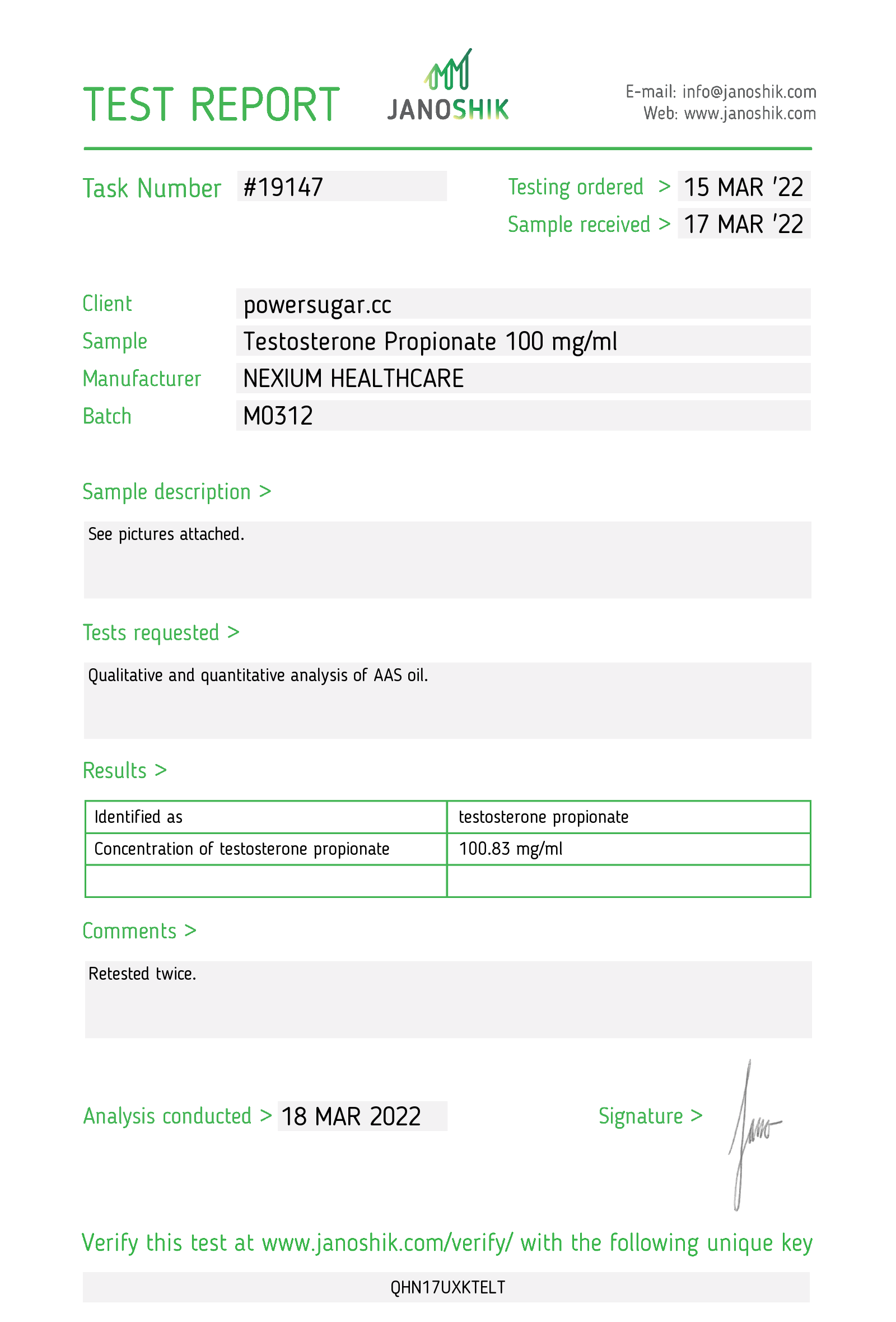 Nexium Healthcare Testosterone Propionat 100mg.png